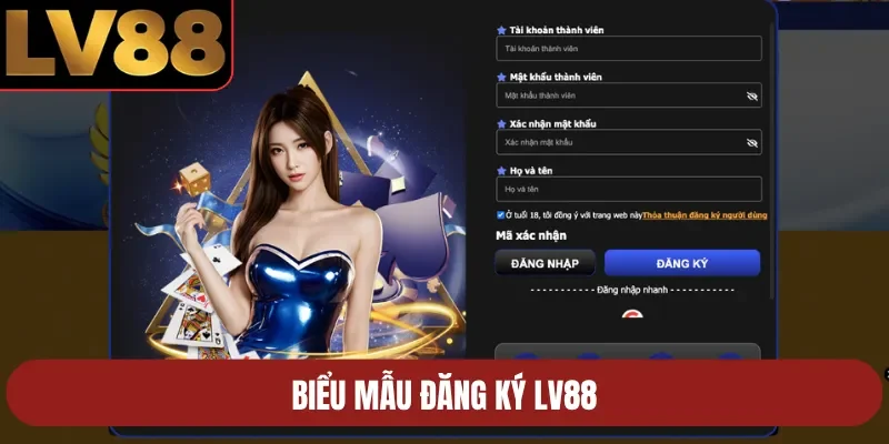 Biểu mẫu đăng ký LV88